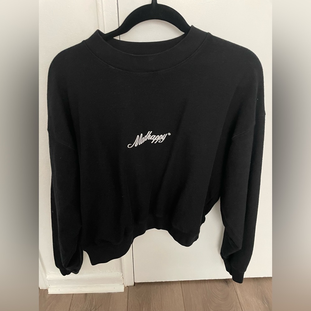 Black madhappy crewneck